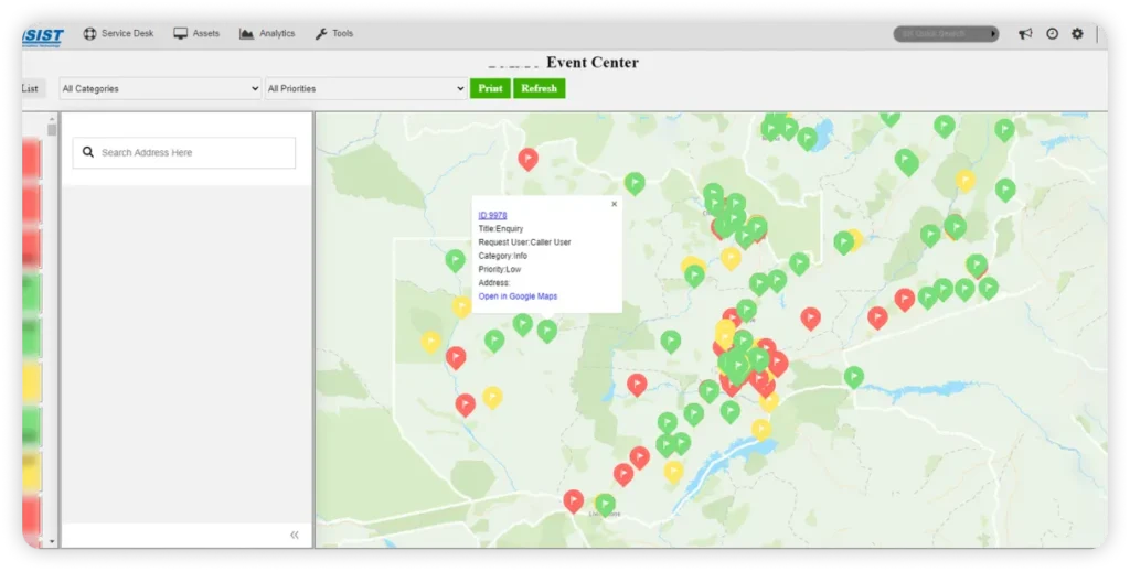 sysaid incident mapping